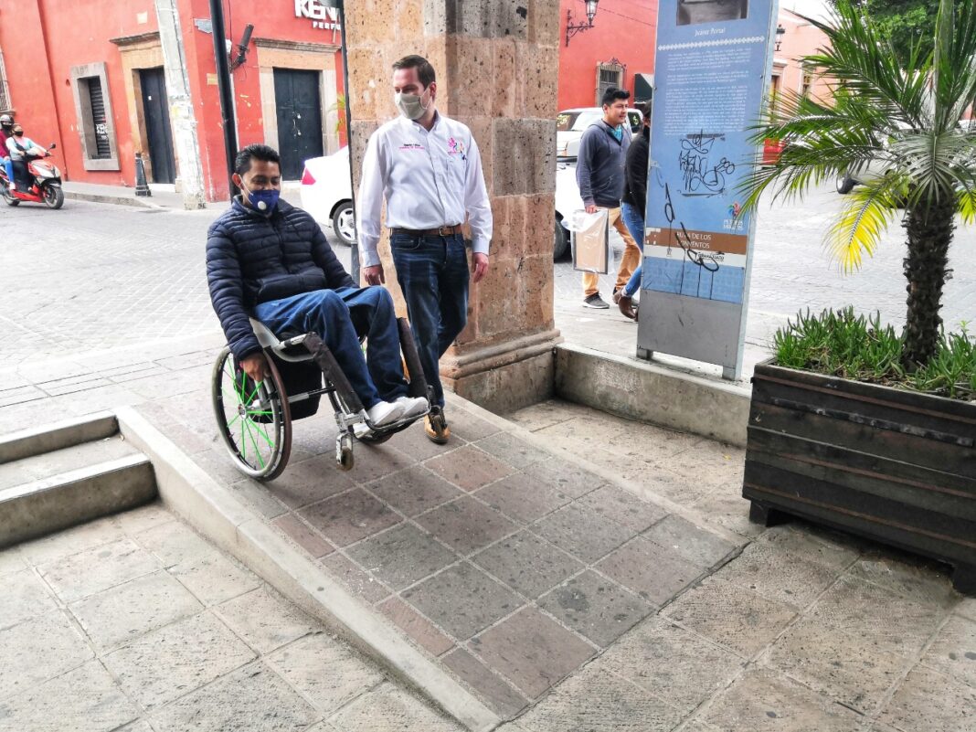 Rehabilitan 70 Rampas De Movilidad Para Personas Con Discapacidad En El