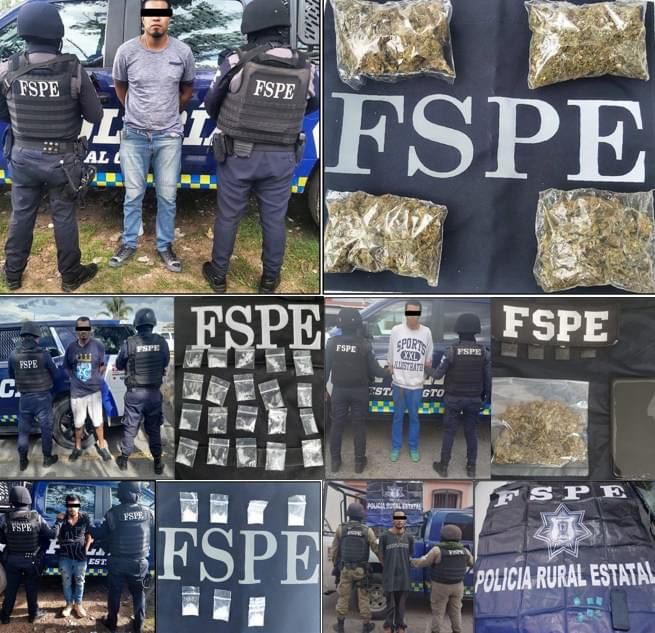 Durante Patrullajes Implementados En La Entidad Elementos De Las Fspe