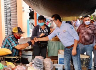 Mi trabajo es por ti, Diputado local X Distrito German Cervantes Vega, en Yuriria.