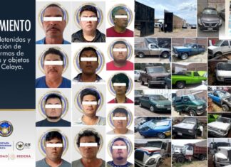 Cae banda de asaltatransportes en Celaya, hay trece detenidos, uncluido el líder