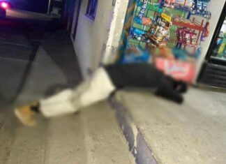 Ejecutan a un hombre en un tienda de la colonia La Nopalera en Huandacareo Michoacán.