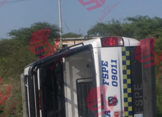 Ataque armado contra elementos de las FSPE en Jerecuaro, dejo un saldo de cinco policías asesinados y un herido grave.