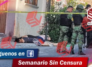 Ejecutan a tres en Moroleon, dos mujeres y un hombre.