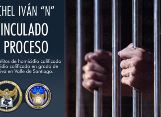 Sujetan a proceso a Iván N, alias El Cuadrado, por el delito de homicidio de cinco personas en una vulcanizadora de Valle de Santiago en febrero del año pasado.