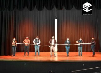 Rehabilitan Teatro de la Casa de la Cultura en Moroleon.