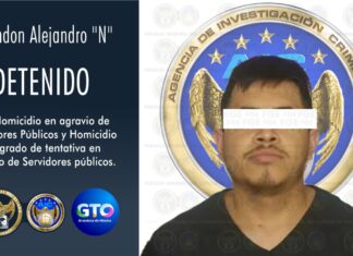 Detienen a responsable del multihomicidio de elementos de las FSPE en Apaseo El Alto.