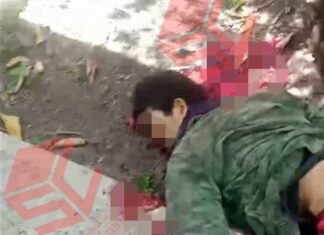 La comunidad de El Aguaje, en el municipio de Aguililla Mich. pueblo fantasma, sus habitantes desplazados por la guerra entre grupos delictivos con decenas de cadáveres regados en sus calles.