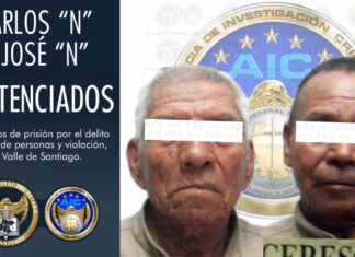 Sentencian a dos adultos mayores a 14 años de prisión por el delito de violancion en agravio de una menor de edad, en Valle de Santiago.