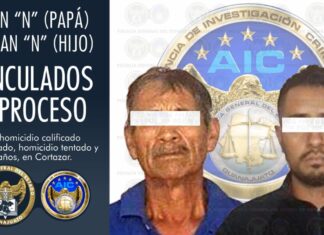 Padre e hijo son vinculados a proceso por el delito de homicidio calificado en Cortázar.