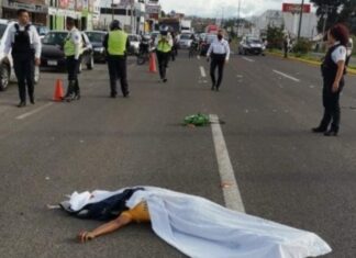 Un hombre murió atropellado en Morelia Michoacán.