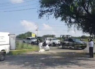 En menos se 24 horas Localizan el tercer cuerpo desmembrado en la zona de los Apaseos, en esta ocasión en el camino de acceso a la comunidad de Marroquín, encontraron restos de una persona desmembrada.