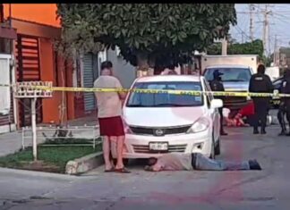 Ataque armado dejo un saldo de dos muertos y un herido grave en la colonia Bellavista en Salamanca.