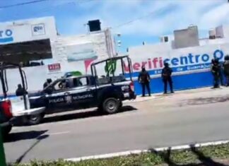 Ataque armado en Vereficentro en Celaya dejó un saldo de cuatro muertos y un herido de gravedad.