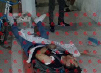 Un hombre fue ejecutado en Villas de Echeveste en León, le dejaron una cartulina con un mensaje del crímen organizado.