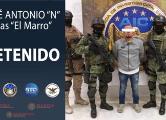 Cae «El Marro»; en operativo conjunto fuerzas federales y estatales detuvieron está madrugada al líder del Cartel de Santa Rosa de Lima, José Antonio Yepez Ortiz.