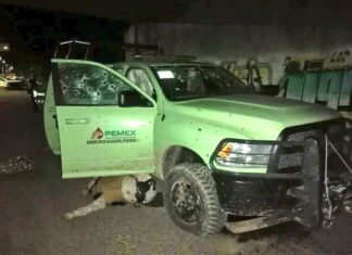 Cuatro agentes de seguridad física de PEMEX fueron ejecutados durante está madrugada en San Juan Del Río Querétaro.