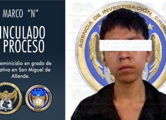 Vinculan a proceso a Marco «N», por el delito de feminicidio en grado de tentativa en agravio de su madre en San Miguel de Allende.