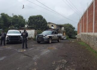 Enfrentamiento de sicarios del CJNG con elementos de la Guardia Nacional, dejo un saldo de dos delincuentes muertos y uno más lesionado en Uruapan Mich.