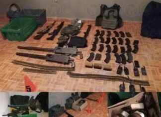 Aseguran armas y drogas en inmueble propiedad del CSRL, en Villagran.