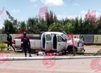Ataque armado a ministeriales y FSPE en Juventino Rosas, dejo un saldo de dos civiles muertos y tres heridos.
