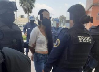 Joven mujer es detenida en CERESO Mil, trato se ingresar sustancia ilegales, en Valle de Santiago.
