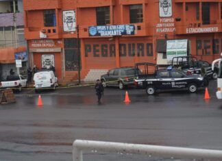 Localizan el cuerpo de un hombre desmembrado frente a la central camionera de Moroleon.