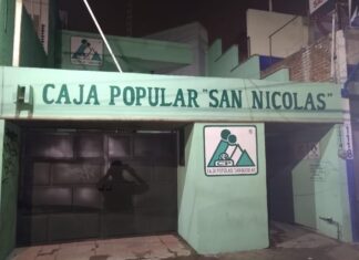 Policía de León detienen a dos por intento de robo a una caja popular en la colonia Jardines de Jerez.