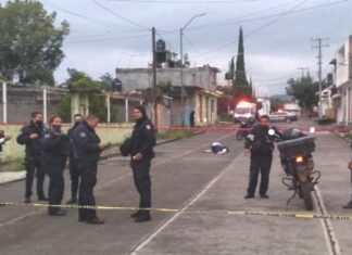 Ejecutan de varios balazos en la cabeza a un hombre en la Gertrudis Vargas en Morelia.