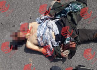 Encuentran el cuerpo sin vida de un hombre en la carretera de acceso al municipio de Santiago Maravatio.