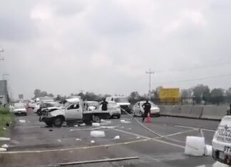 Choque por alcance en la Panamericana en Villagran, dejo un saldo de un muerto y un herido grave.