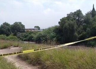 Encuentran el cuerpo de un hombre sin vida a un costado del Río Laja en Celaya.