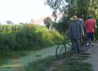 Localizan el cuerpo de una persona encobijada en La comunidad de San Isidro en Irapuato.