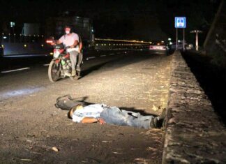 Encuentran el cuerpo de un hombre sin vida, ejecutado, en la carretera Panamericana, Salamanca -Celaya.