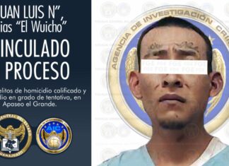 Sujetan a proceso penal al «wicho» por el delito de homicidio calificado en Apaseo el Grande.