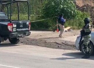 Ejecutan a un hombre en el Eje Juan Pablo Segundo en Celaya.