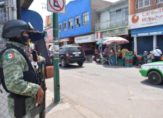 Gobierno municipal de Salamanca continúa con operativo se seguridad y proximidad ciudadana en la periferia del mercado Tomasa Esteves.