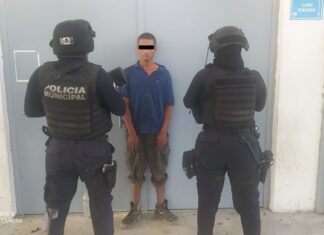 Detienen a dos con arma de fuego en Celaya, también se aseguraron dos camionetas con reporte de robo.