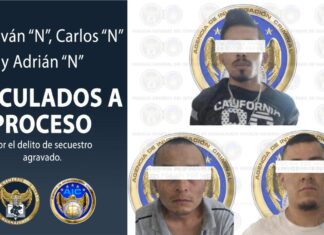 Elementos de la Unidad Especializada en Combate al Secuestro de la Fiscalía Estatal, liberaron a dos victimas de secuestro y detuvieron a tres responsables en Celaya.