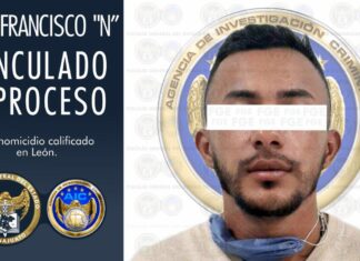 Vinculan a proceso al «panchito» por el delito de homicidio calificado, en León.