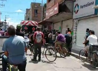 Se registra el segundo hecho sangriento en el mercado Tomasa Esteves, asesinan a un comerciante de verduras a balazos en Salamanca.