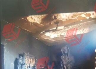 Se incendia una casa en la colonia Industriales en Celaya.