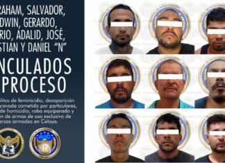 Vinculan a proceso a nueve sujetos por agredir a balazos a elementos de las FSPE.