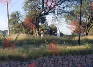 Localizan el cuerpo de una persona calcinada en la colonia La Lagunita, en León.