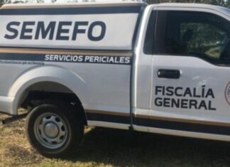 Encuentran los cuerpos sin vida de cuatro hombres al interior de un auto, en la carretera Uruapan- Carapan.