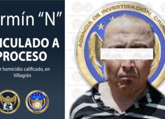 Detienen a Fermín N, por su posible participación en el homicidio de dos hombres en Villagran.