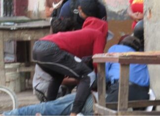 Balacean a ciclista en la colonia Revolución, en Zamora Mich.