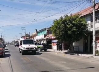 Asesinan a trabajador de una tienda de celulares en Salamanca.