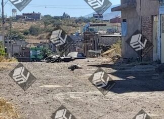Ataque armado en un domicilio de la colonia Los Pinos en Uriangato, dejo un saldo de tres muertos y un herido grave.