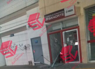 Tránsitos evitan robo a cajero automático en León, un agente resulto lesionado de bala.