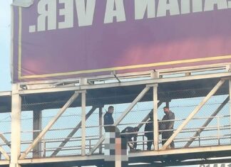 Encuentran el cuerpo de un hombre colgado se un puente en Tlaquepaque Jalisco.